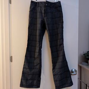 Burton Shaun White The White Collection Navy Plaid Size 3 Or XS Small